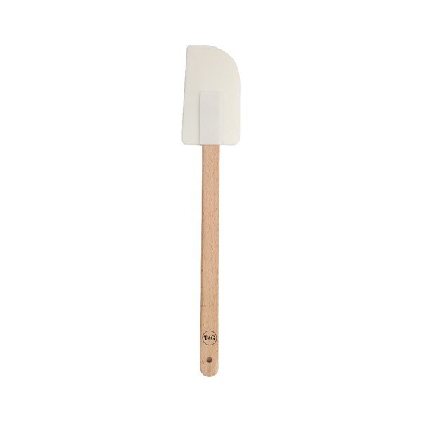 Bílá stěrka z bukového dřeva T&G Woodware Spatula