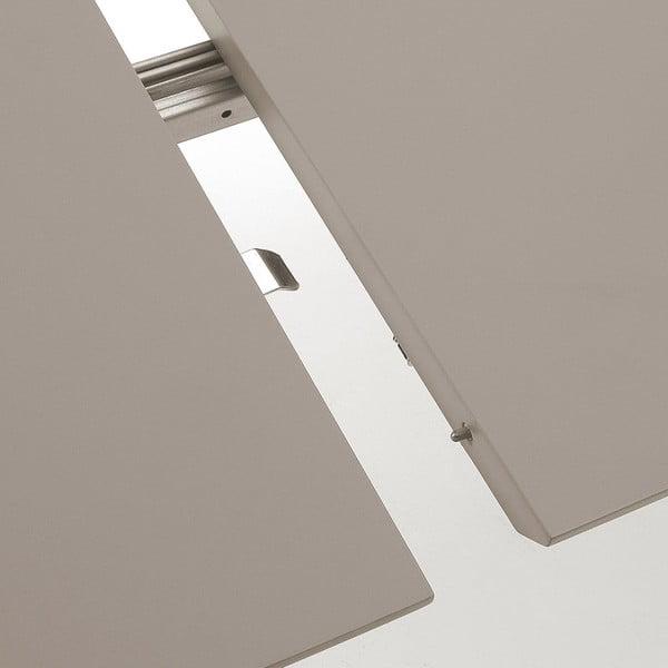 Šedý rozkládací jídelní stůl Kave Home Oakland, 160 x 100 cm-image-1