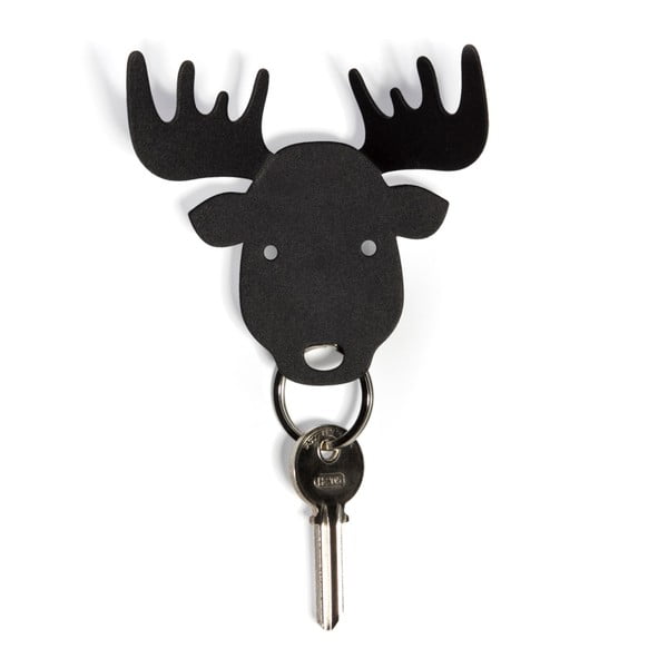 Věšák na klíče Moose, černý