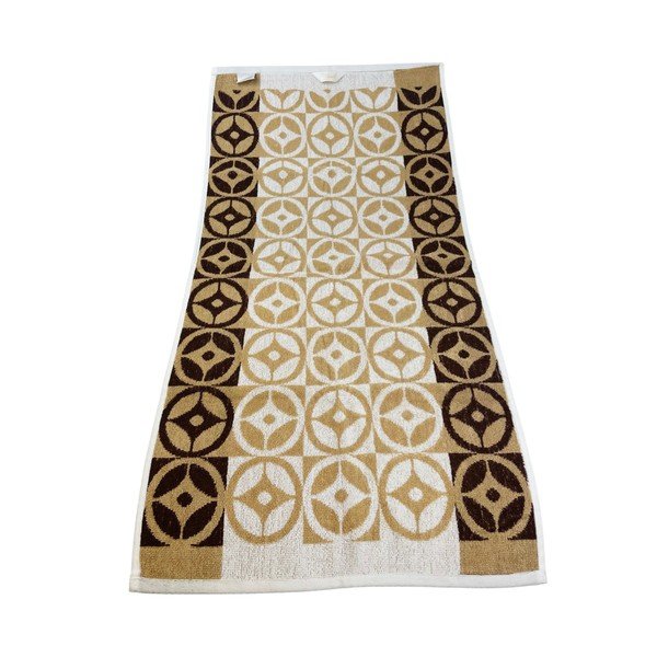 Hnědá bavlněná osuška 70x140 cm Compass – JAHU collections-image-2