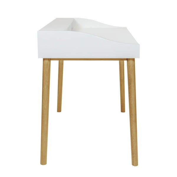 Pracovní stůl se sekretářem 60x120 cm Lindenhof – Woodman-image-3