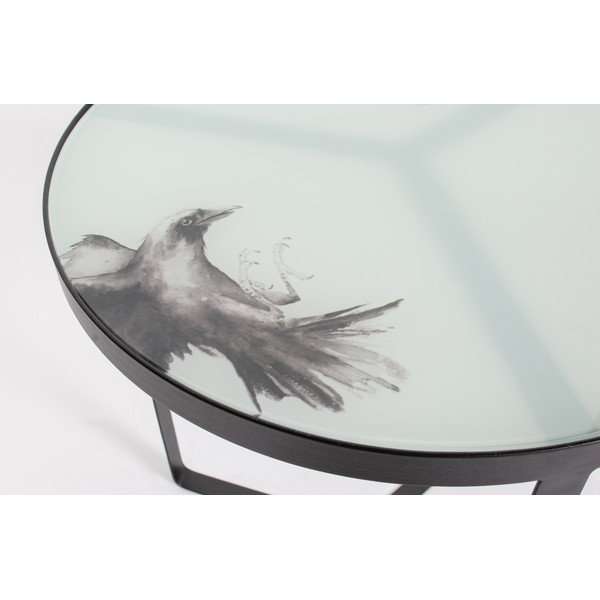 Kulatý odkládací stolek ø 45 cm Fly – WOOOD-image-1