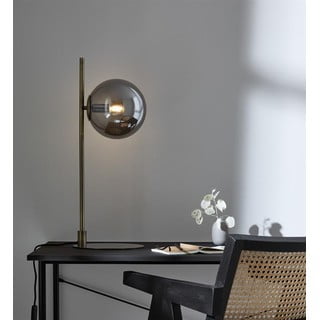 Černá stolní lampa Markslöjd Dione, výška 62,5 cm