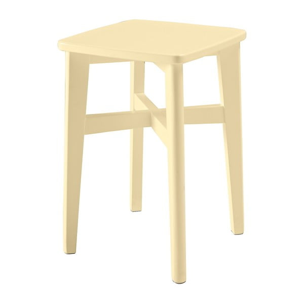 Žlutá dřevěná stolička RGE Sigrid Pall