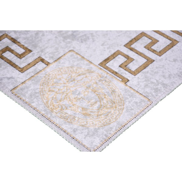 Šedý koberec Vitaus Logo, 160 x 230 cm-image-2