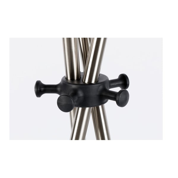 Ocelový věšák ve stříbrné barvě Darwin – White Label-image-4