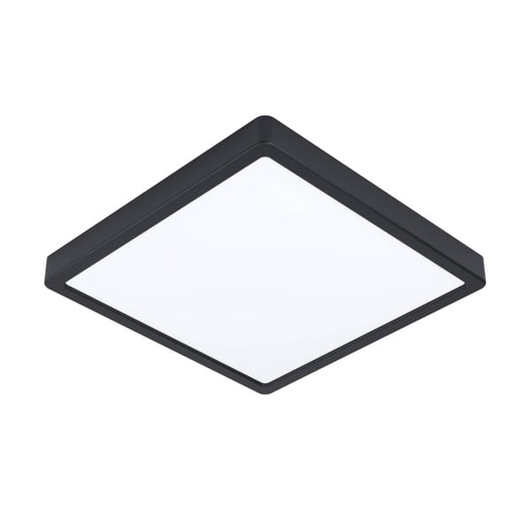 Černé LED stropní svítidlo 28,5x28,5 cm FUEVA 5 – EGLO