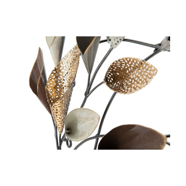 Bílo-hnědá nástěnná dekorace Mauro Ferretti Ramo, šířka 46 cm-image-3