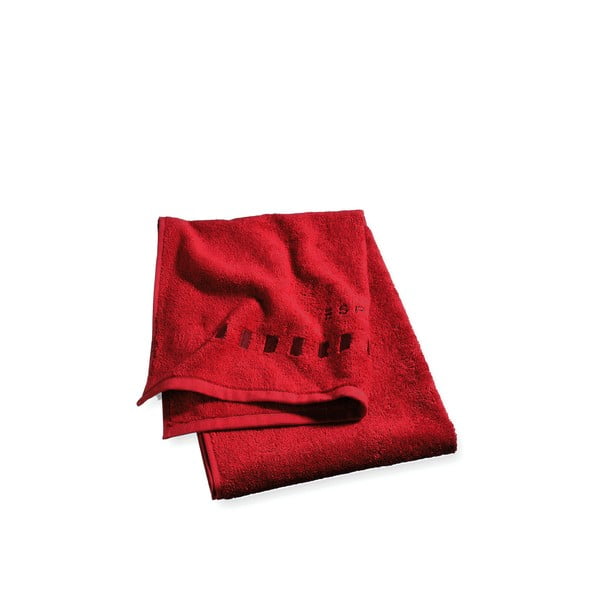 Ručník Esprit Solid 35x50 cm, červený