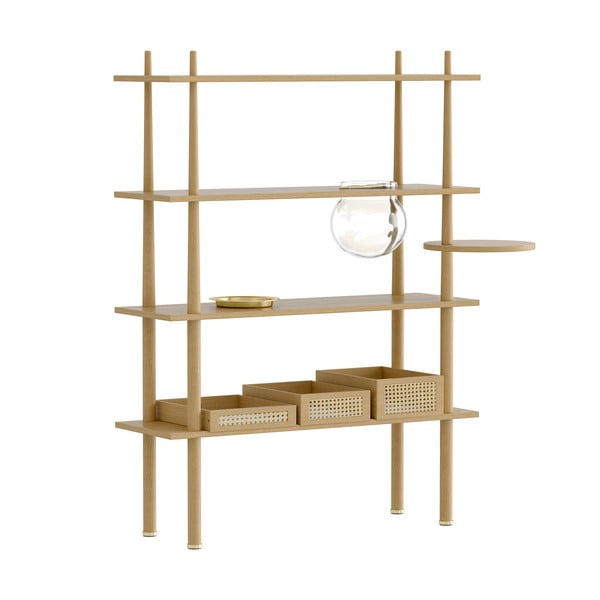 Komponenta - doplněk v dekoru dubu v přírodní barvě 35x18 cm Stories – UMAGE-image-1