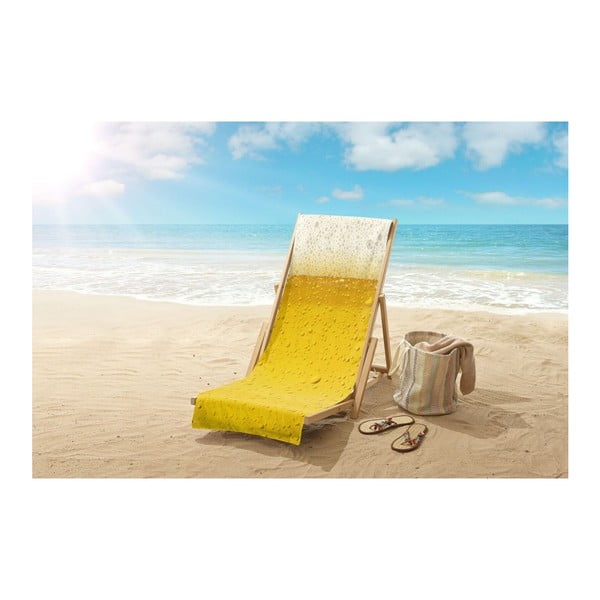 Plážová osuška s potiskem Good Morning Beer, 100 x 180 cm-image-1