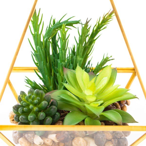 Umělý sukulent (výška 30 cm) Geometry – AmeliaHome-image-2