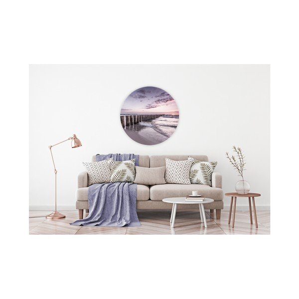 Nástěnná dekorace Styler Glasspik Ringart Sunset, ø 70 cm-image-1