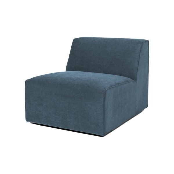 Modrý manšestrový modul pohovky (středový díl) Sting – Scandic-image-1