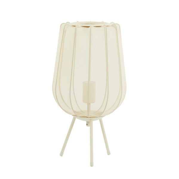 Krémová stolní lampa (výška 45 cm) Plumeria – Light & Living-image-2
