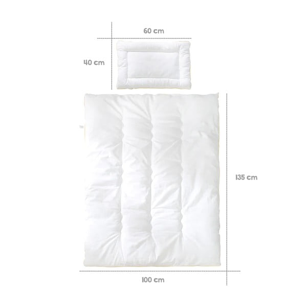 Set přikrývky a polštáře do dětské postýlky – Roba-image-4