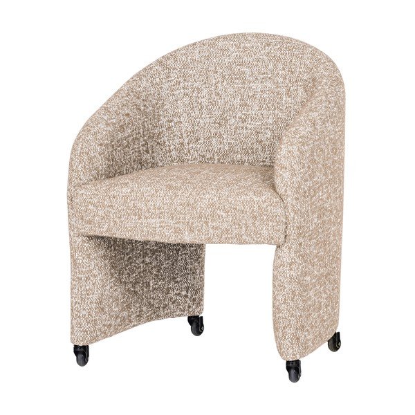 Béžová čalouněná kancelářská židle Cordo – WOOOD