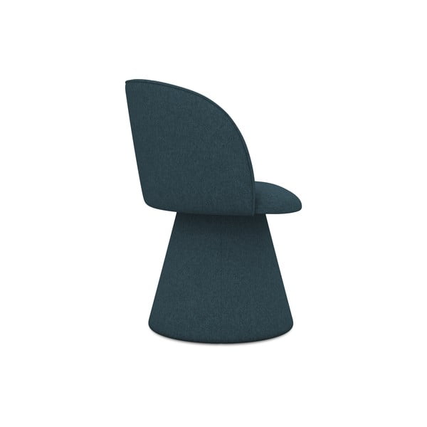 Čalouněné jídelní křeslo v petrolejové barvě Maia – Makamii-image-3