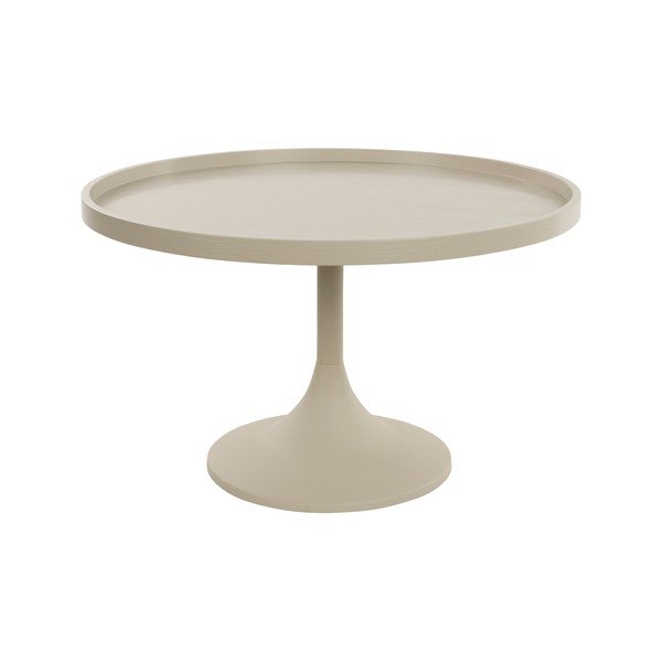 Béžový kulatý konferenční stolek ø 69 cm Jason – Zuiver