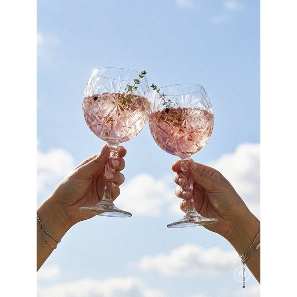 Skleničky v sadě 4 ks na gin 650 ml Melodia – Lyngby Glas-image-4