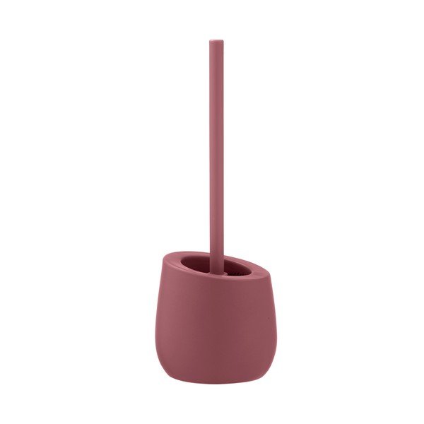 Růžový keramický toaletní kartáč Wenko Badi-image-2