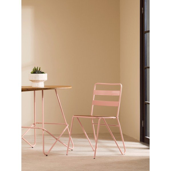 Kulatý jídelní stůl z jilmového dřeva ø 80 cm District – Premier Housewares-image-2