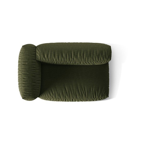 Zelený modul pohovky (levý roh) Martina – Micadoni Home-image-3