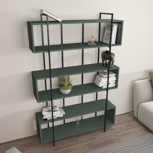 Zelená knihovna 120x180 cm Bruti – Kalune Design-image-1