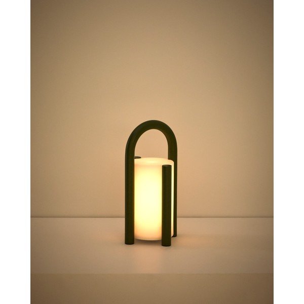 LED přenosné venkovní svítidlo na USB ø 14 cm Leros – Kave Home-image-1