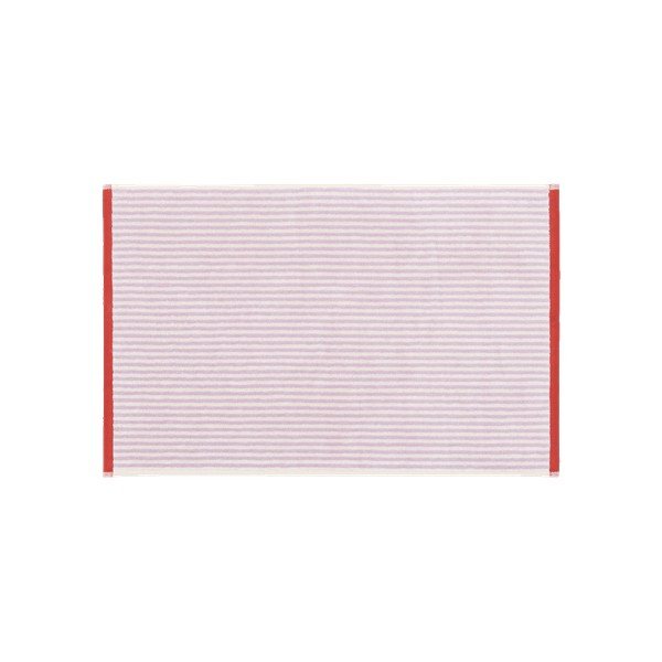 Froté bavlněný ručník v levandulové barvě/krémový 50x80 cm Gobo – noo.ma-image-2