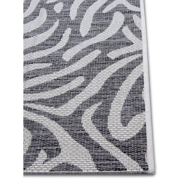 Šedo-béžový venkovní koberec NORTHRUGS Cebra, 160 x 230 cm-image-2