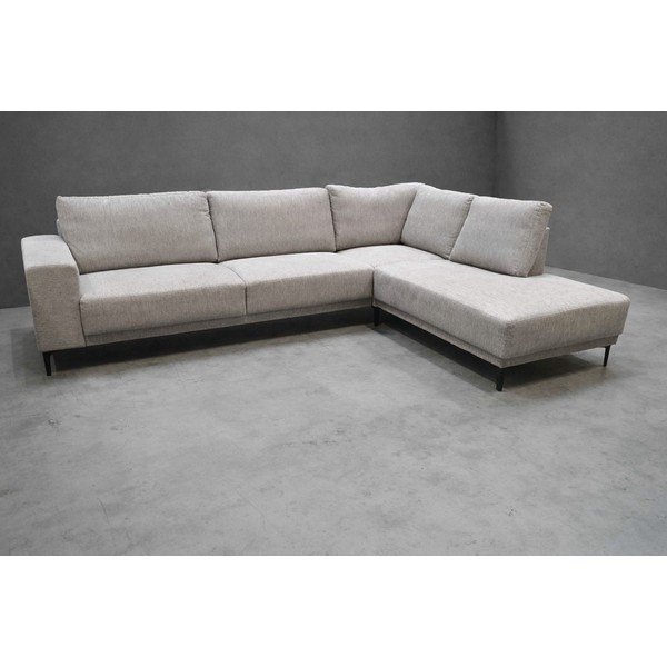 Světle šedá rohová pohovka (pravý roh/do L) Chile - II. jakost – Scandic-image-1