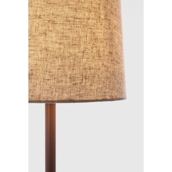 Béžová stojací lampa s textilním stínidlem (výška 166 cm) Assam – Bizzotto-image-3