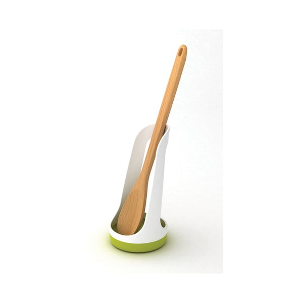 Zeleno-bílý stojánek k odložení kuchyňských nástrojů Joseph Joseph