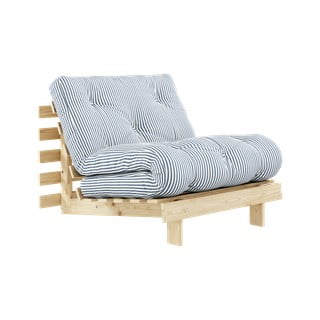 Bílé/světle modré křeslo Roots – Karup Design