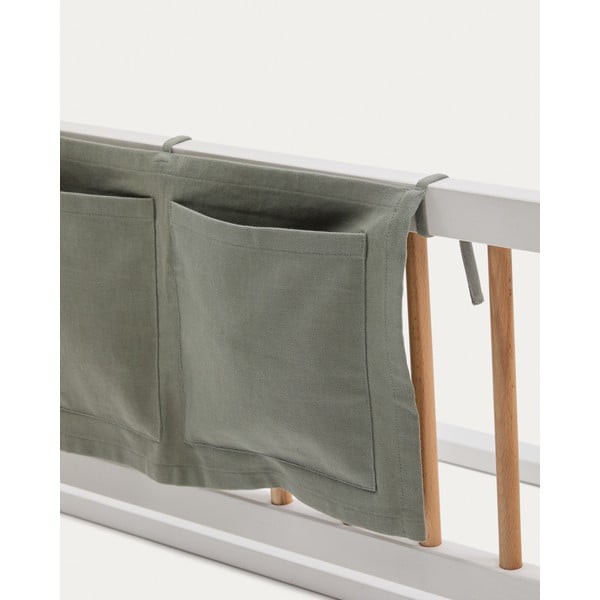 Zelený bavlněný kapsář na dětskou postýlku 45 cm Laily – Kave Home-image-2