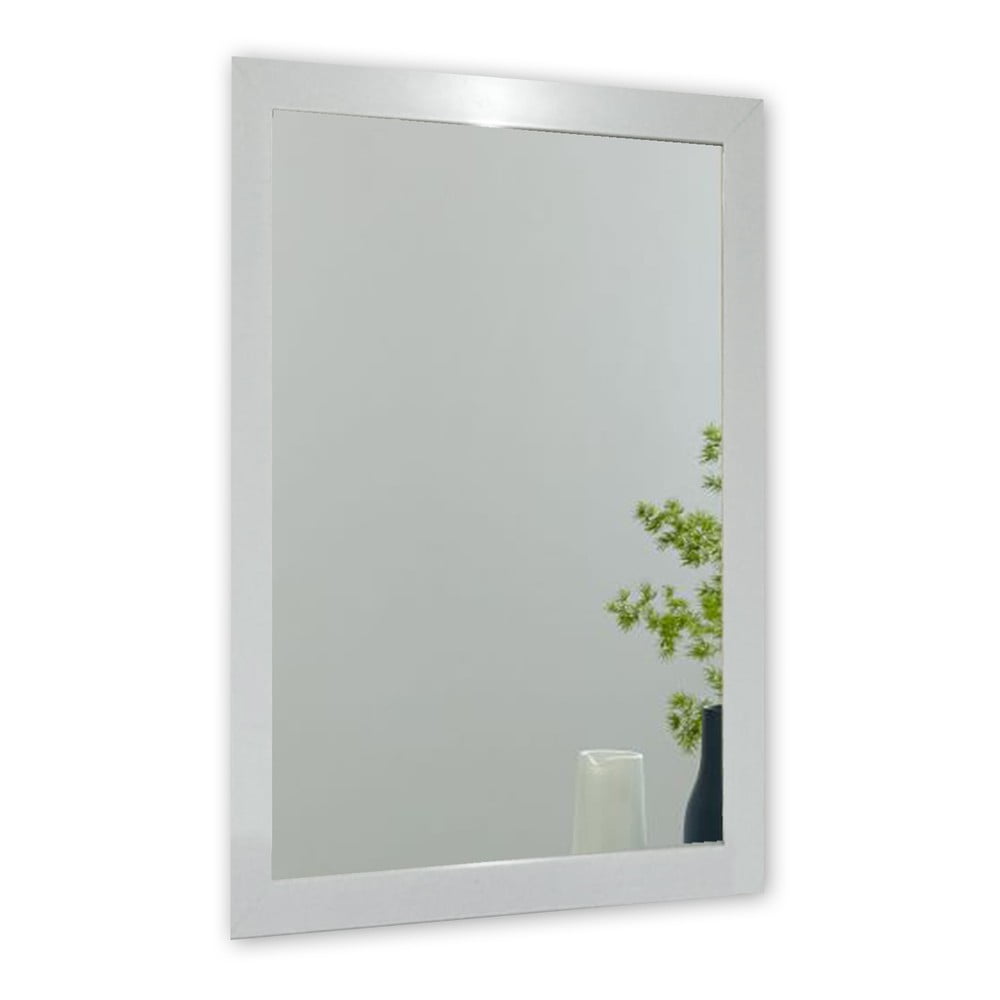 Nástěnné zrcadlo s bílým rámem Oyo Concept Ibis, 40 x 55 cm