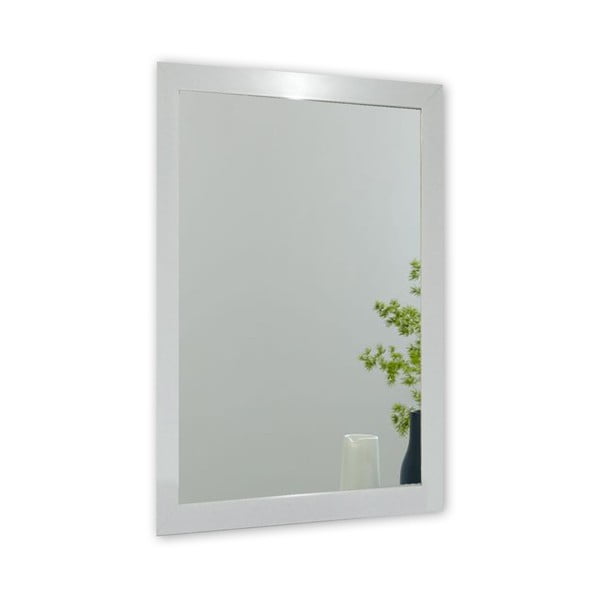 Nástěnné zrcadlo s bílým rámem Oyo Concept Ibis, 40 x 55 cm
