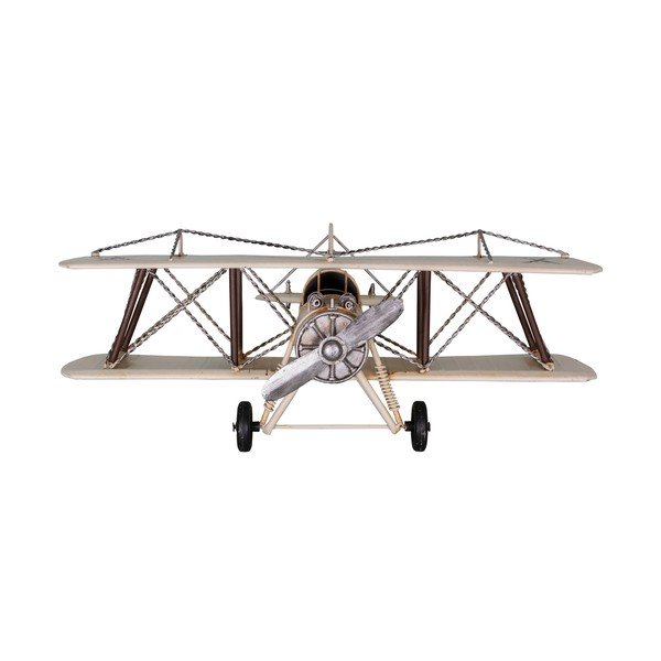 Kovová drobná dekorace Plane – Antic Line-image-2