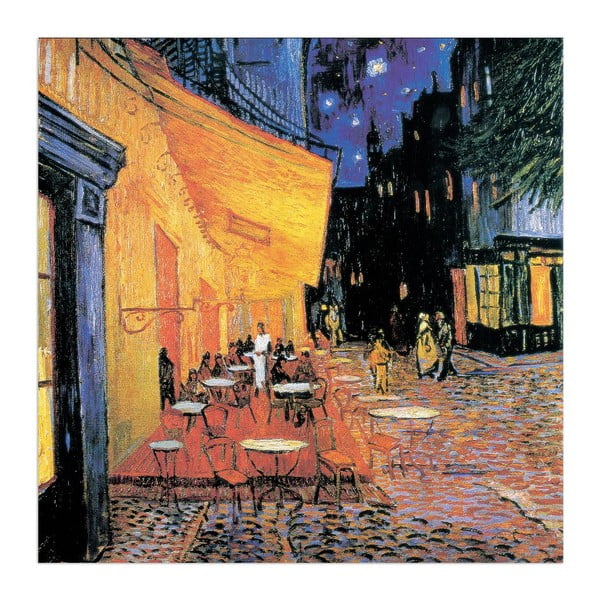 Obraz Van Gogh - Il Café, 30x30 cm