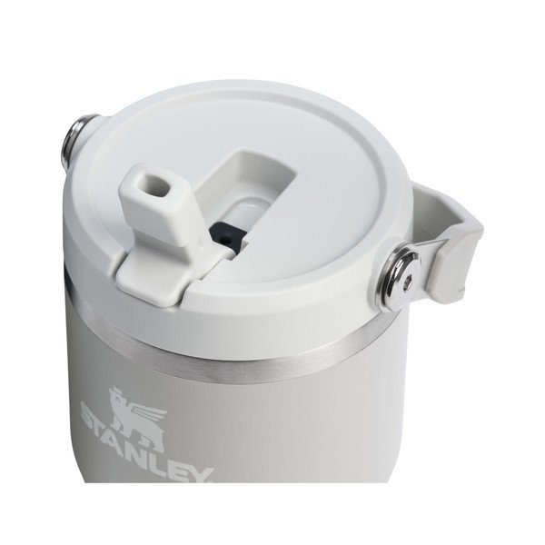 Světle šedá termoska z nerezové oceli 600 ml IceFlow™ Flip Straw 2.0 Tumbler Ash – Stanley-image-3