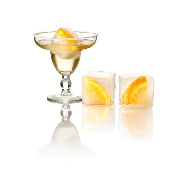 Zelená silikonová forma na led Lékué Ice Cube-image-2
