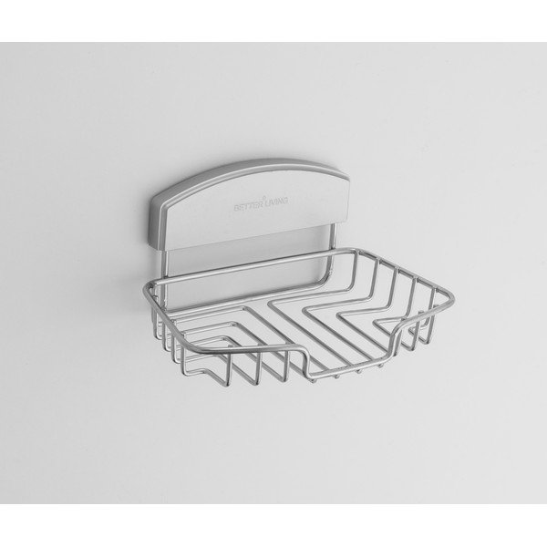 Nástěnný držák na mýdlo bez nutnosti vrtání Compactor Gel, 18 x 11 cm-image-2