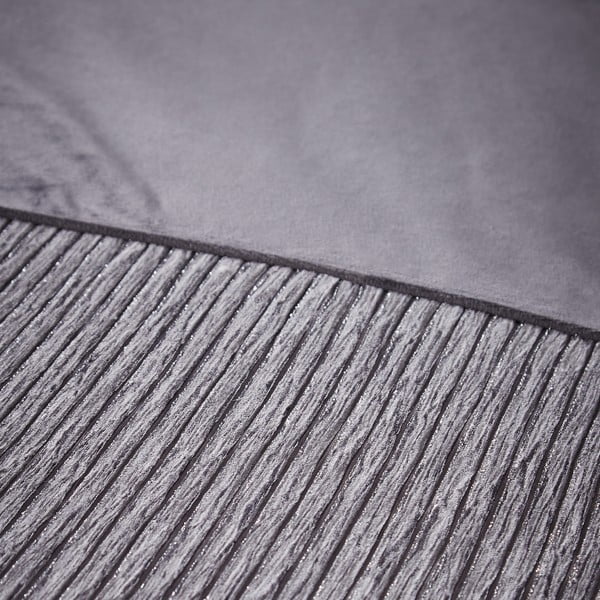 Šedé povlečení na dvoulůžko 200x200 cm Allure Sparkle – Catherine Lansfield-image-3