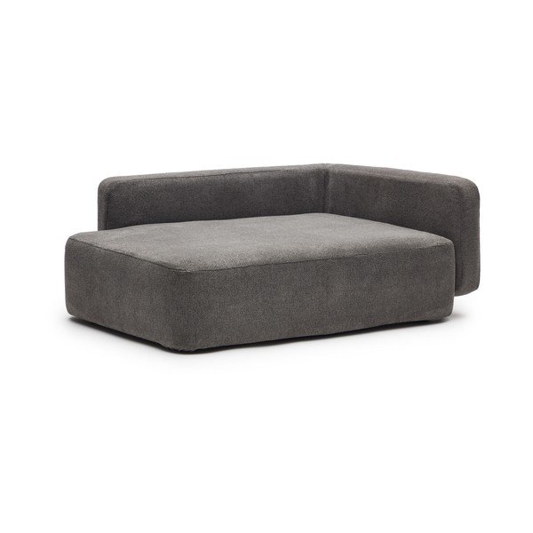 Tmavě šedý pelíšek pro psy 73x60 cm Bowie - Kave Home