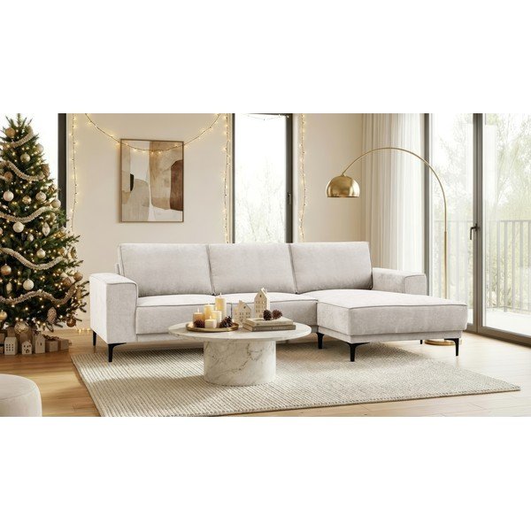 Krémová rohová pohovka (pravý roh) Copenhagen – Scandic-image-2