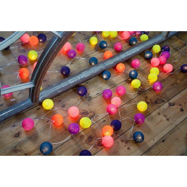 Světelný řetěz Rainbow Drops, 20 ks světýlek-image-1