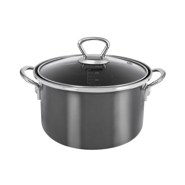 Smaltovaný hrnec s pokličkou 3,25 l Metalic – Orion