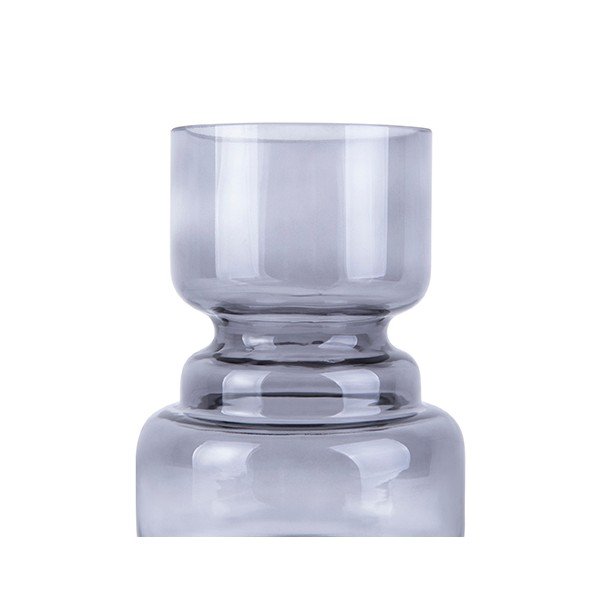 Šedá skleněná váza PT LIVING Courtly, výška 20 cm-image-2
