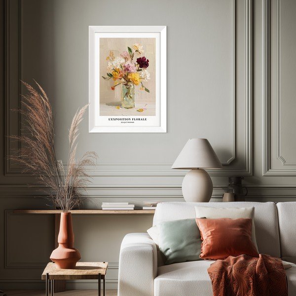 Tištěný obraz s rámem 56x75 cm Sunny Bouquet – Styler-image-1